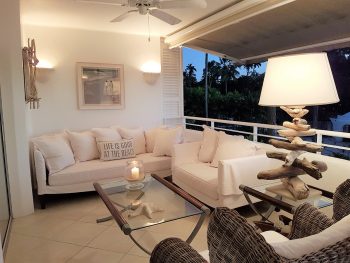 terrace by night