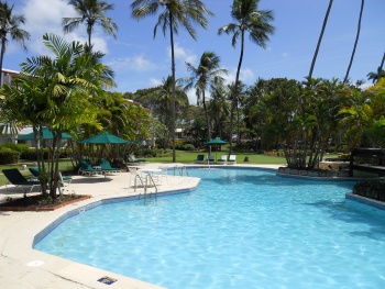 poolside
